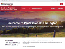 Tablet Screenshot of ermingtonrealestate.com.au